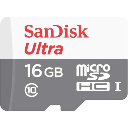Sandisk Tarjeta De Memoria Microsdhc 16Gb Lectura 48Mb/S, Clase 10 Con Adaptador SDSQUNS-016G-CN3MA img-1