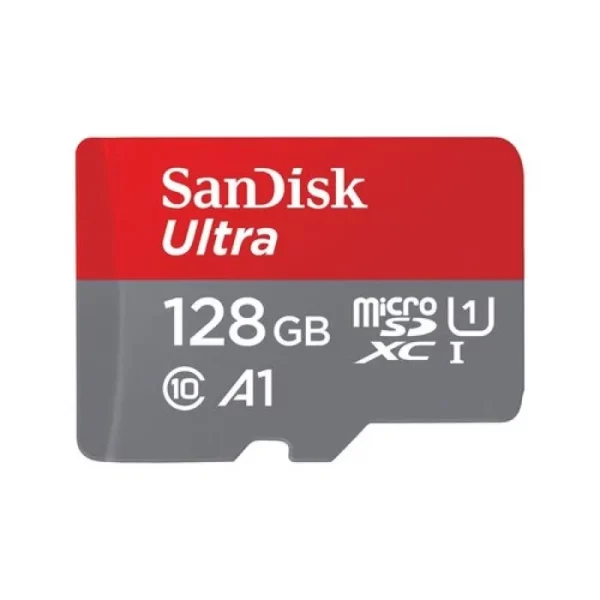 Sandisk Tarjeta Microsd Ultra De 128Gb (Uhs-I U1, Class10 A1, Con Adaptador Sd SDSQUA4-128G-GN6MA