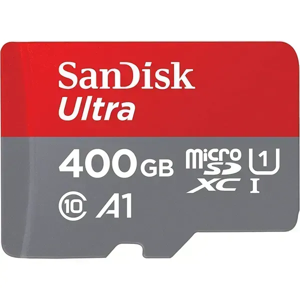 Sandisk Tarjeta Microsd Ultra De 400Gb (Clase 10, Uhs-I U1, Adaptador Sd SDSQUA4-400G-GN6MA img-1