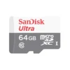 Sandisk Ultra Tarjeta MicroSDHC 64GB con Adaptador SD (MPN SDSQUNR-064G-GN3MA, Tarjetas Micro SD) img-1