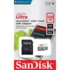 Tarjeta MicroSDXC 128GB, Clase 10, SanDisk Ultra, Adaptador SD Incluido (MPN SDSQUNR-128G-GN3MA, Tarjetas Micro SD) img-1