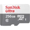 Tarjeta MicroSDXC Sandisk 256GB, Clase 10, 100MB/s, Adaptador SD (MPN SDSQUNR-256G-GN6TA, Tarjetas Micro SD) img-1