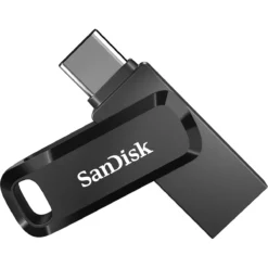 Pendrive Sandisk Dual USB-C/USB-A 32GB, Velocidad 150MB/s, Negro (MPN SDDDC3-032G-G46, Pendrives) img-1
