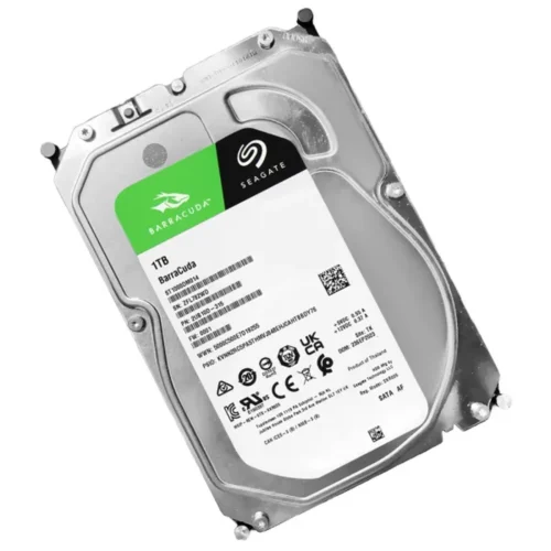 Disco Duro Seagate Barracuda 1TB, SATA 6Gb/s, 7200RPM, 256MB, 3.5" (MPN ST1000DM014, Almacenamiento para PC) img-1
