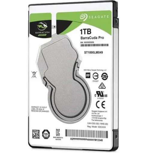 Seagate Disco Duro Barracuda Pro 1Tb Interno Sata 6Gb/S (MPN ST1000LM049, Almacenamiento para PC) img-1