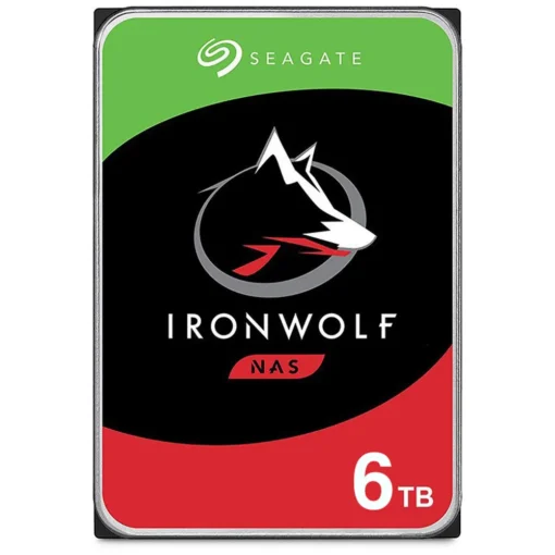 Seagate Ironwolf Disco Duro 6 Tb Interno 3.5",caché 256 Mb, 5.400rpm ST6000VN006