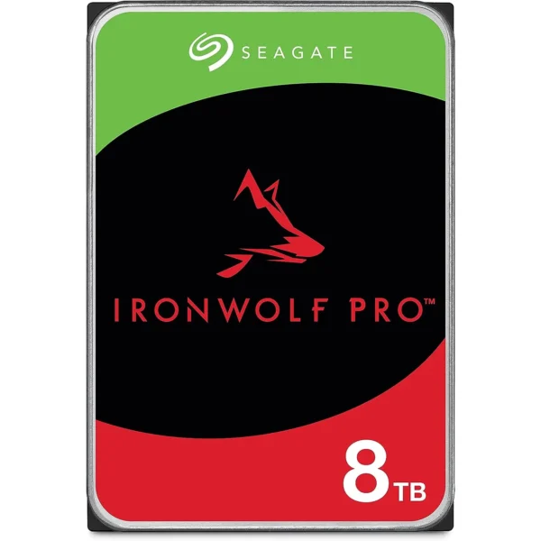 Seagate Ironwolf Pro Disco Duro 8 Tb Interno 3.5" Sata 6Gb/S 7200 Rpm Búfe ST8000NT001