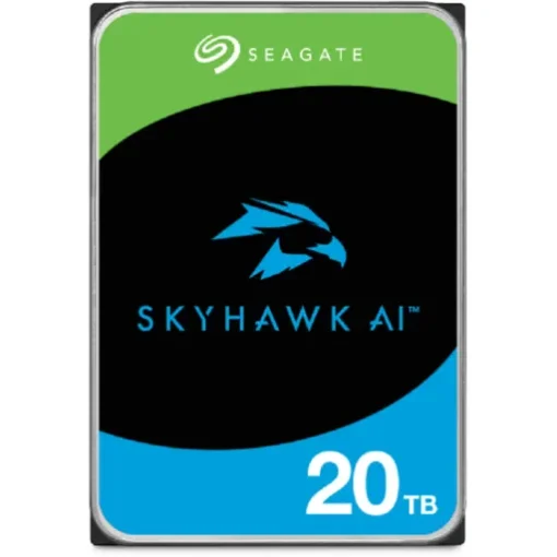 Seagate Skyhawk Ai Disco Duro 20 Tb Interno 3.5" Sata 6Gb (MPN ST20000VE002, Almacenamiento para PC) img-1