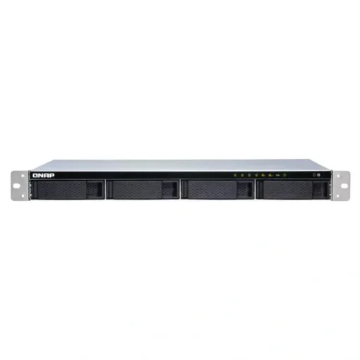 Servidor NAS Qnap TS-431XeU, 8Gb RAM, Quad Core, Rack 1U, 4 Bahias (sin discos) (MPN TS-431XEU-8G-US, NAS (Almacenamiento en red)) img-1