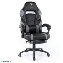 Silla Gamer Clio Racing Kaiteki Negra/Gris (MPN CLC-528BGA, Sillas) img-1