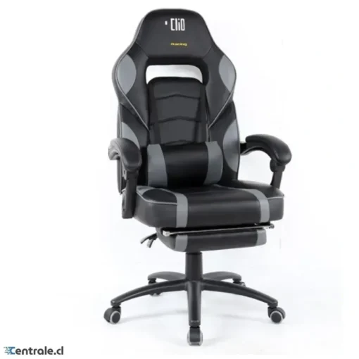 Silla Gamer Clio Racing Kaiteki Negra/Gris (MPN CLC-528BGA, Sillas) img-1