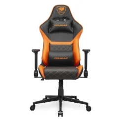 Silla Gamer Cougar Armor One V2 (Cojín Lumbar, Ajustable, Reposabrazos 4D (MPN 3MAO2ORB.0001, Sillas) img-1