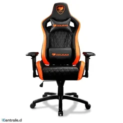 Silla Gamer Profesional Cougar Armor S (Negro/Naranjo) (MPN 3MGC2NXB.0001, Sillas) img-1