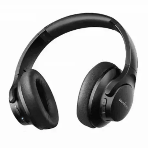 Soundcore Audifono Over Ear Noise Cancelling Life Q20+ Negro A3045H11 img-1