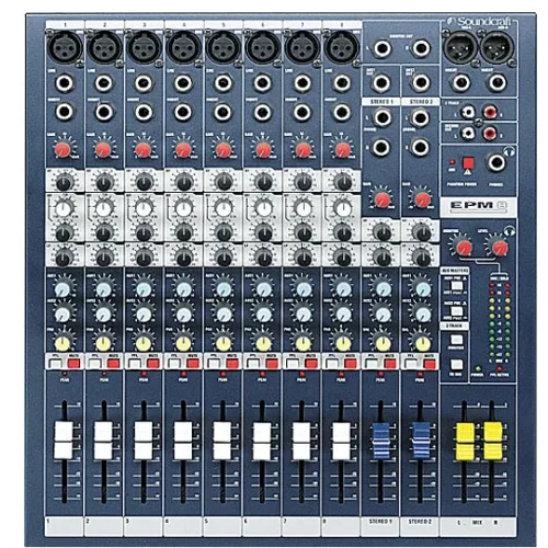 Soundcraft Epm8 Analog Mixer Mezcladores De Alto Rendimiento Y Bajo Costo (MPN SCR-RW5735US, Sistemas de audio) img-1