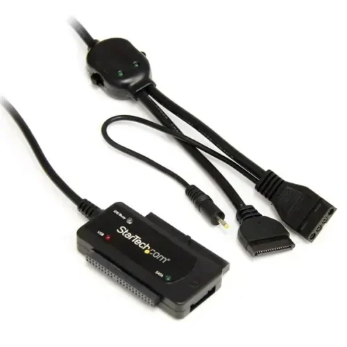 Startech .Com Adaptador Combo Sata Ide A Usb 2.0 Para Disco Duro Y Ssd Con USB2SATAIDE img-1