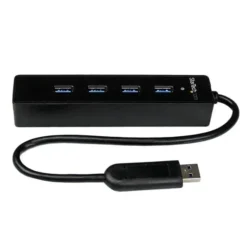 Startech .Com Adaptador Concentrador Hub Ladrón Usb 3.0 Super Speed 4 Puertos ST4300PBU3 img-1