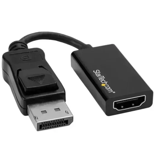 Startech Conversor DisplayPort a HDMI 4K 60Hz, , compacto y portátil (MPN DP2HD4K60S, Cables, adaptadores y accesorios para pantallas) img-1