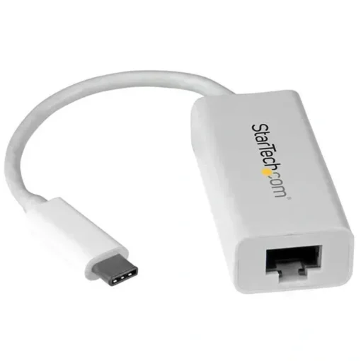 Startech Adaptador Red Gigabit USB-C, USB 3.1 Gen 1, Ethernet RJ-45 (MPN US1GC30W, Adaptadores y Accesorios De Red) img-1