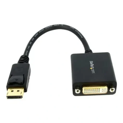 Adaptador Video Startech DisplayPort a DVI, Resolución 1920x1200 (MPN DP2DVI2, Cables, adaptadores y accesorios para pantallas) img-1