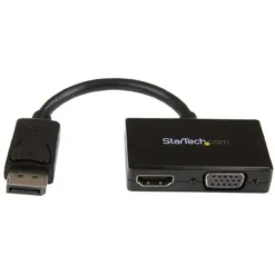 Adaptador Startech DisplayPort a HDMI/VGA, soporte hasta 1080p (MPN DP2HDVGA, Cables, adaptadores y accesorios para pantallas) img-1