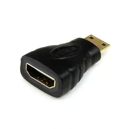 Adaptador HDMI a Mini HDMI Startech, Conector Oro, Versátil, Negro (MPN HDACFM, Cables, adaptadores y accesorios para pantallas) img-1