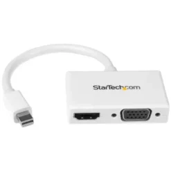 Startech .Com Adaptador Mini Dp De Audio/Video Para Viajes Conversor Mini MDP2HDVGAW img-1