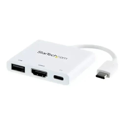 Startech .Com Adaptador Multipuertos Usb-C Con Hdmi Puerto Usb 3.0 Pd De 60W CDP2HDUACPW img-1