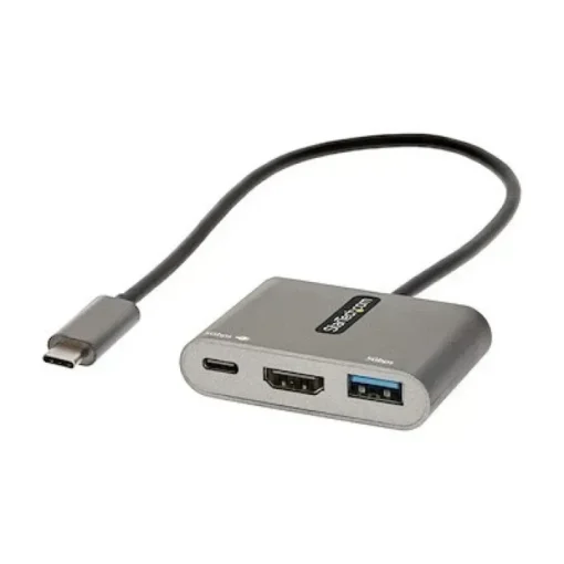 Startech .Com Adaptador Multipuertos Usb C, Usb Tipo C A Hdmi, Vídeo De 4K, Pd CDP2HDUACP2 img-1