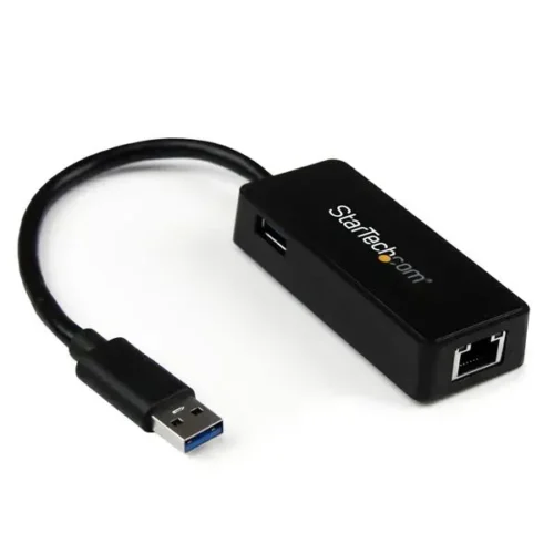 Startech .Com Adaptador Tarjeta De Red Nic Externa Usb 3.0 1 Puerto Gigabit USB31000SPTB img-1