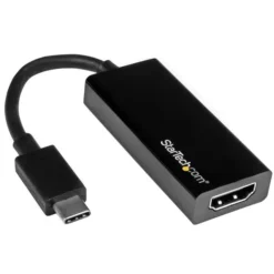 Startech .Com Adaptador Usb-C A Hdmi 4K 30Hz Negro Extremo Prinicpal: 1 X Tipo C CDP2HD img-1