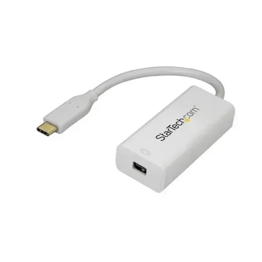 Adaptador Startech USB-C a Mini DisplayPort, 4K UHD a 60Hz, Blanco (MPN CDP2MDP, Cables, adaptadores y accesorios para pantallas) img-1