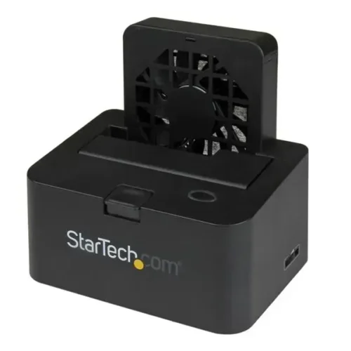 Startech .Com Base De Conexión Externa Usb 3.0 Uasp Y Esata Con Ventilador Para SDOCKU33EF img-1