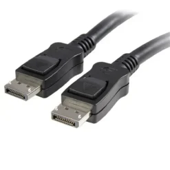 Cable Startech 1.8m DisplayPort 4K, HBR2, cierre seguro (MPN DISPLPORT6L, Cables, adaptadores y accesorios para pantallas) img-1