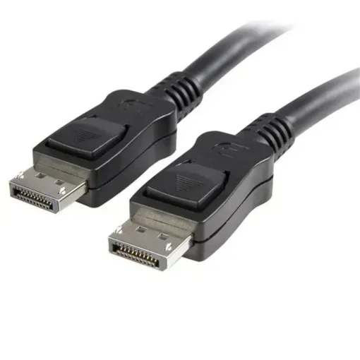 Cable Startech 1.8m DisplayPort 4K, HBR2, cierre seguro (MPN DISPLPORT6L, Cables, adaptadores y accesorios para pantallas) img-1