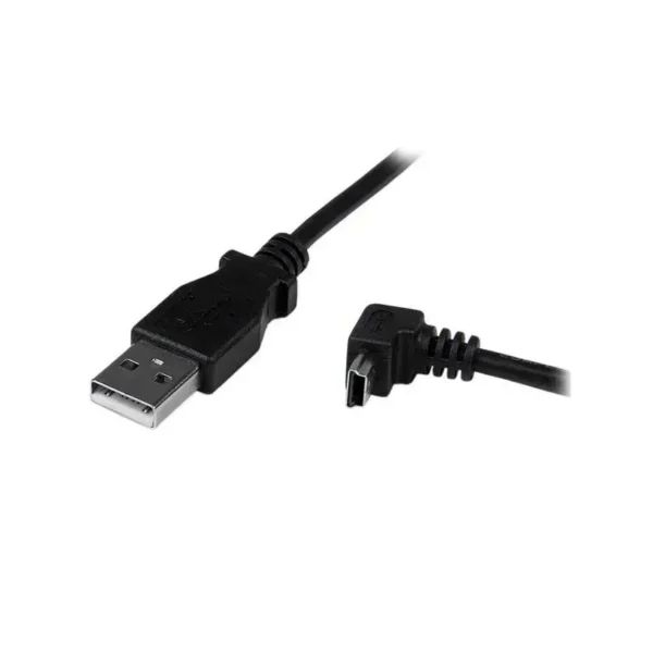 Startech .Com Cable Adaptador 2M Usb A Macho A Mini Usb B Macho Acodado En USBAMB2MD img-1