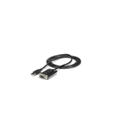 Adaptador Startech USB a RS232 Db9, FTDI, 1.7m, negro, Windows/Linux (MPN ICUSB232FTN, Cables y accesorios para PC) img-1
