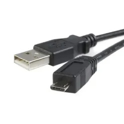 Cable Startech 1m USB A a Micro USB B, USB 2.0, Negro (MPN UUSBHAUB1M, Cables y accesorios para PC) img-1