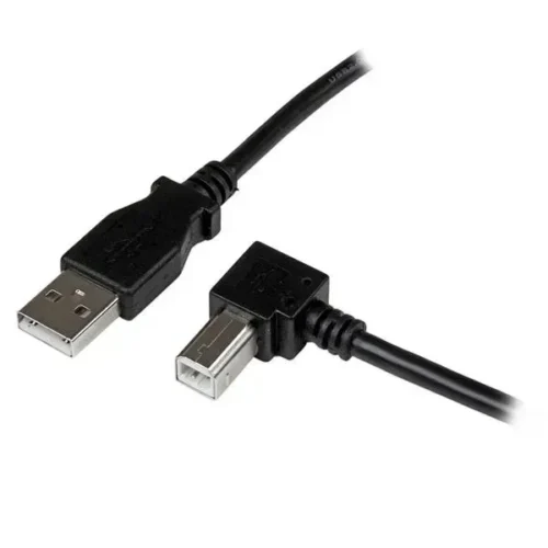 Startech .Com Cable Adaptador Usb 1M Para Impresora Acodado 1X Usb A Macho 1X USBAB1MR img-1