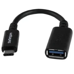 Adaptador USB-C a USB-A Startech, 15cm, Certificado USB-IF (MPN USB31CAADP, Cables y accesorios para PC) img-1