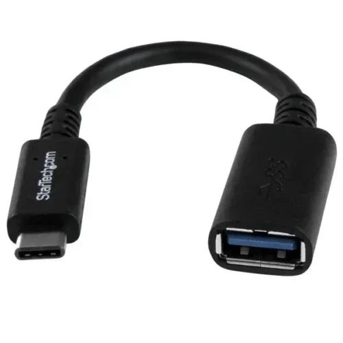 Startech .Com Cable Adaptador Usb-C A Usb-A M/H 15 Cm Certificado Usb-If Extremo USB31CAADP img-1