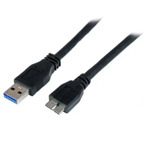 Startech .Com Cable Certificado 1M Usb 3.0 Super Speed Ss Micro Usb B Macho A USB3CAUB1M img-1