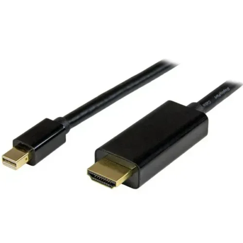 Startech .Com Cable Conversor Mini Displayport A Hdmi De 1M Color Negro Ultra Hd MDP2HDMM1MB img-1