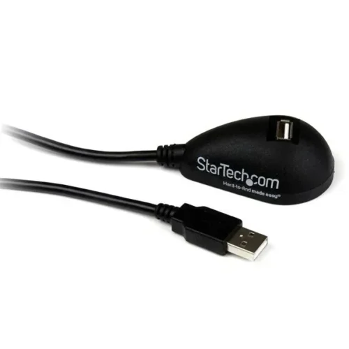 Startech .Com Cable De 1.5M De Extensión Alargador Usb 2.0 De Escritorio Macho A USBEXTAA5DSK img-1