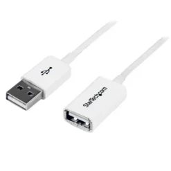 Startech .Com Cable De 1M De Extensión Alargador Usb 2.0 De Alta Velocidad Hi USBEXTPAA1MW img-1