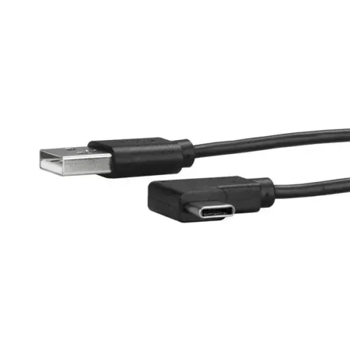 Startech .Com Cable De 1M Usb-A A Usb-C Acodado A La Derecha Cable Adaptador Usb USB2AC1MR img-1