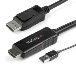 Startech .Com Cable De 2M Adaptador Convertidor Hdmi A Displayport 4K Y 30Hz HD2DPMM6 img-1