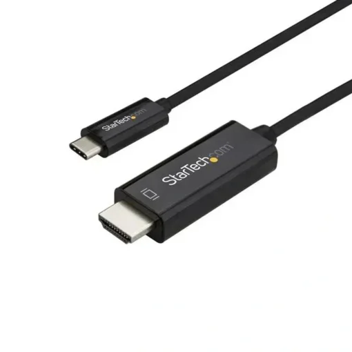 Cable USB-C a HDMI Startech 2m, Adaptador Video UHD 4K 60Hz, Negro (MPN CDP2HD2MBNL, Cables, adaptadores y accesorios para pantallas) img-1