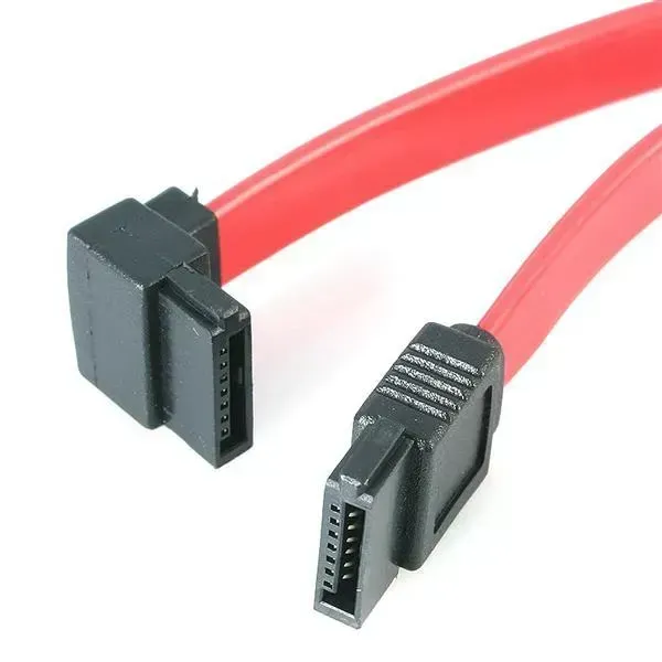 Startech .Com Cable De 45Cm De Datos Sata En Ángulo Recto A La Izquierda Acodado SATA18LA1 img-1