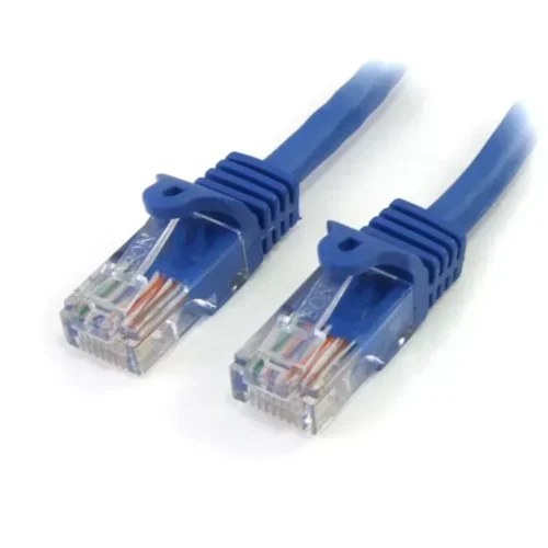 Startech .Com Cable De 5M De Red Ethernet Cat5E Rj45 Sin Traba Snagless Azul 45PAT5MBL img-1